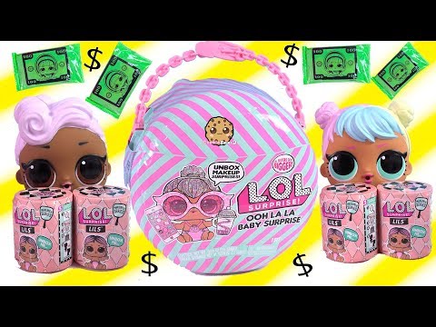 NEW BIG LOL Surprise Ooh La La Little Baby Sister Money Blind Bags + Color Change - UCelMeixAOTs2OQAAi9wU8-g