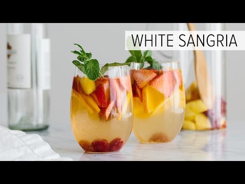 WHITE SANGRIA WITH MANGO AND BERRIES | fruity white wine sangria - UCYidQwKhM3WTDKpT8pwfJzw