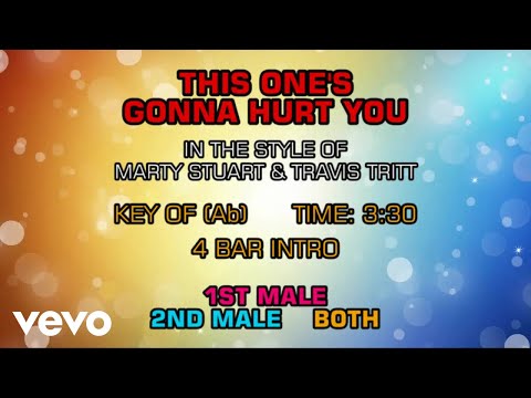 Marty Stuart - This One's Gonna Hurt You (Karaoke) - UCQHthJbbEt6osR39NsST13g