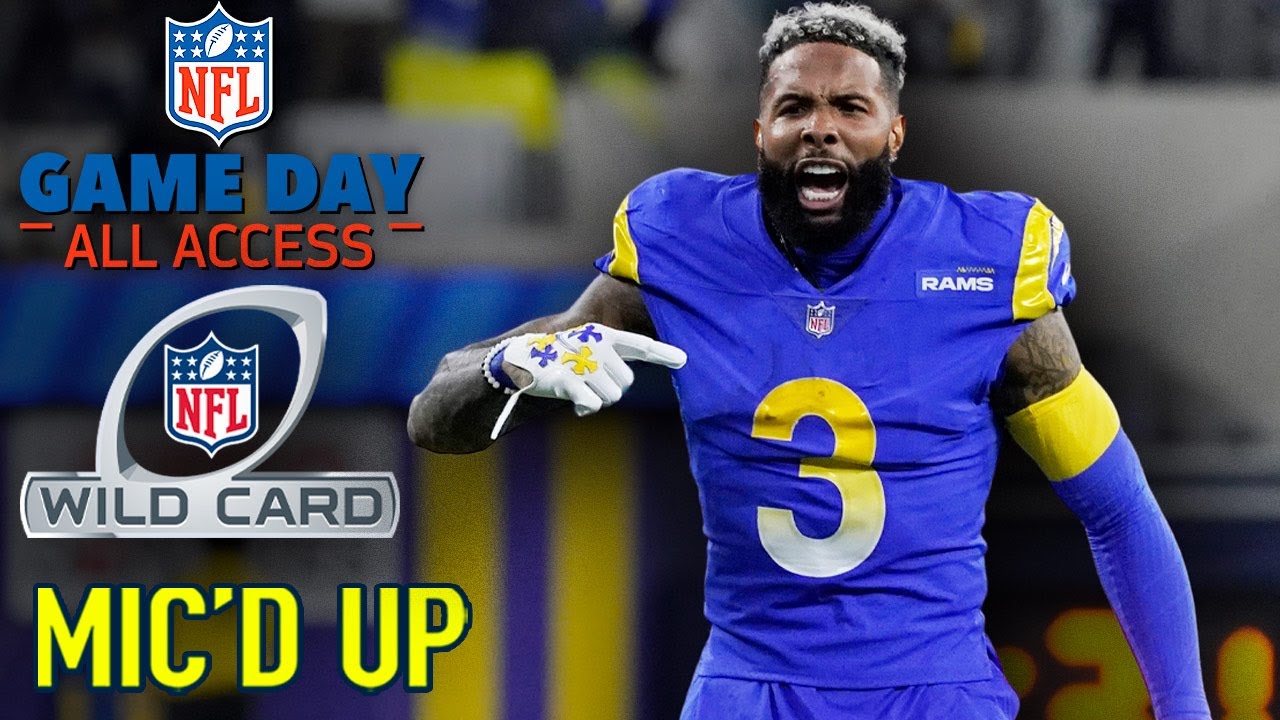 NFL Mic’d Up Super Wild Card Weekend "I said I Think We Ain’t Done Yet" | Game Day All Access
