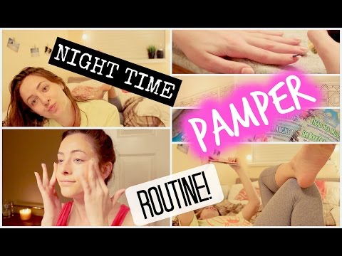 My Night Time Pamper Routine! | GettingPretty - UCsWQWXOPongqZJM5D3B_oRQ