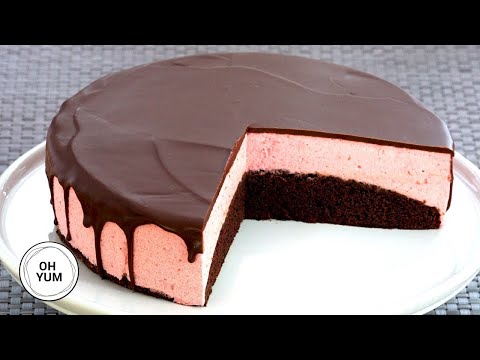 Chocolate Raspberry Mousse Torte | Oh Yum with Anna Olson - UCr_RedQch0OK-fSKy80C3iQ