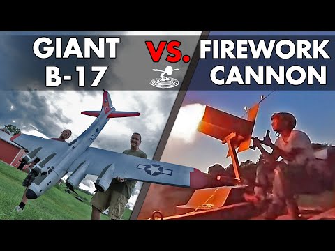 Bringing Down A Giant B-17 With A Firework Cannon!?!? - UC9zTuyWffK9ckEz1216noAw