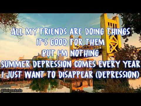 // girl in red - summer depression (lyric video) //