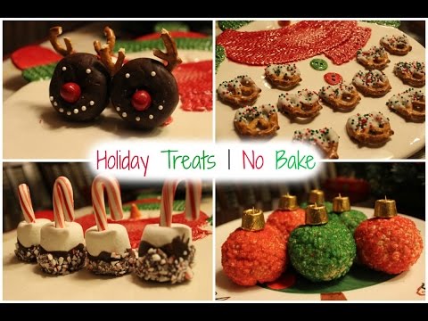 DIY HOLIDAY TREATS | NO BAKE