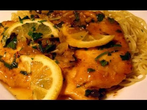 Chicken Piccata Recipe / How-to Video - Laura Vitale "Laura In The Kitchen" Episode 29 - UCNbngWUqL2eqRw12yAwcICg