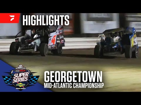 Mid-Atlantic Championship | Short Track Super Series at Georgetown Speedway 11/2/24 | Highlights - dirt track racing video image