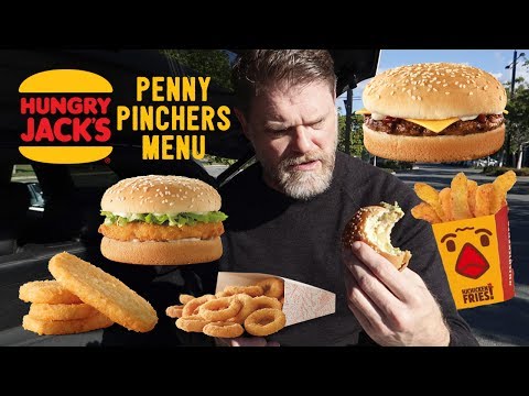 HUNGRY JACK'S PENNY PINCHER RANGE FOOD REVIEW - Greg's Kitchen - UCGXHiIMcPZ9IQNwmJOv12dQ