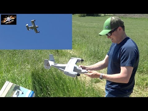 E-flite V-22 Osprey and Turbo Timber Flying with Nate - UCKqpeIILaupg-SvrIstn-yA