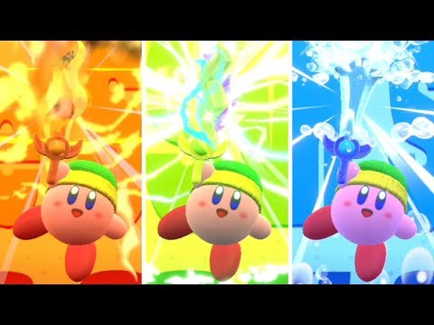 Kirby Star Allies - All Friend Combos Gameplay - UCF1EGrZiEfEP7bsa3AFJrJA