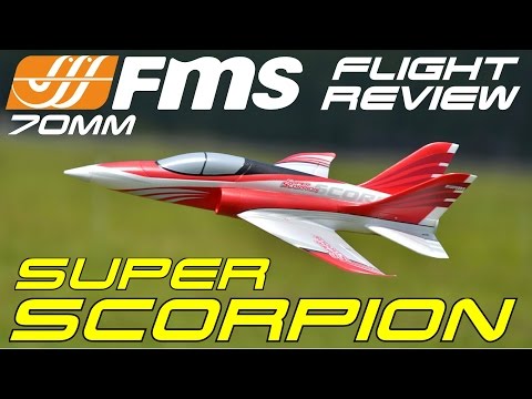 FMS SUPER SCORPION 70MM EDF Jet FULL Flight Review By: RCINFORMER - UCdnuf9CA6I-2wAcC90xODrQ