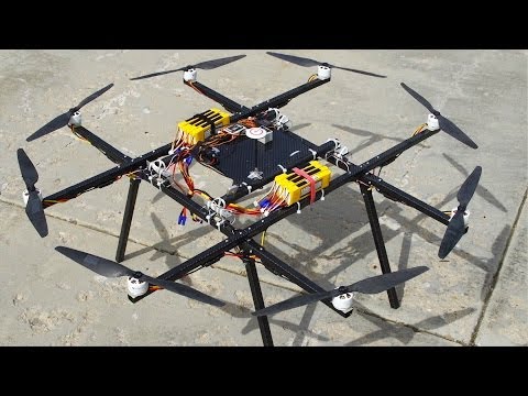 Huge OCTOCOPTER Flight Tests - RCTESTFLIGHT - - UCq2rNse2XX4Rjzmldv9GqrQ