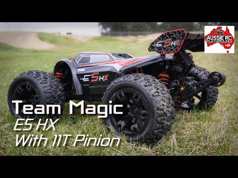 Team Magic E5 HX MT with 11T pinion and upgrades - UCOfR0NE5V7IHhMABstt11kA