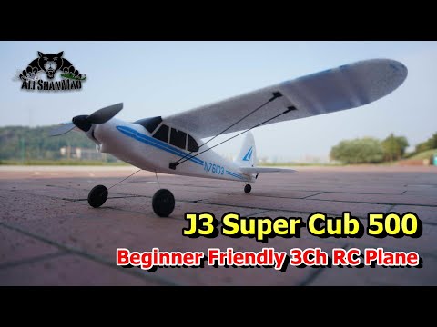 Mini RC J3 Super Cub 500 RC airplane Ready to fly - UCsFctXdFnbeoKpLefdEloEQ