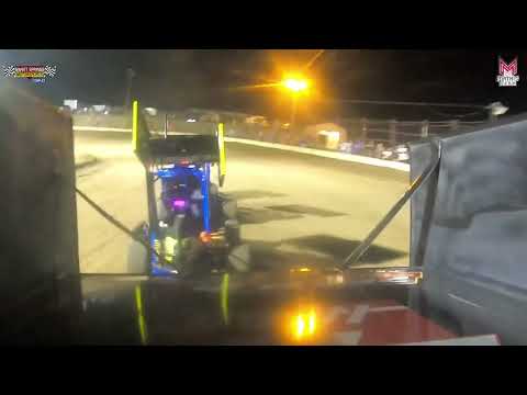 #68 WJ Campbell - JR Sprint - 6-17-2023 Sweet Springs Motorsports Complex-In Car Camera - dirt track racing video image