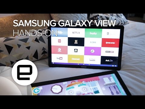 Samsung Galaxy View Hands-on - UC-6OW5aJYBFM33zXQlBKPNA