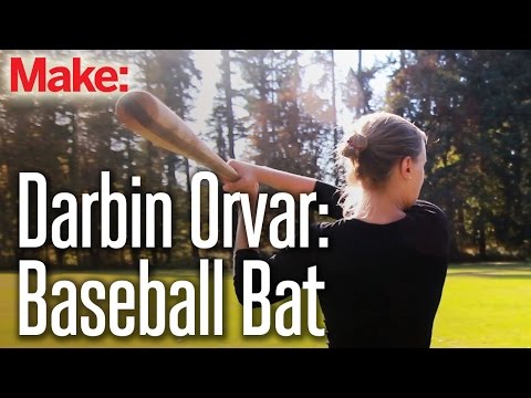 Darbin Orvar: Baseball Bat from Rough Sawn Lumber - UChtY6O8Ahw2cz05PS2GhUbg