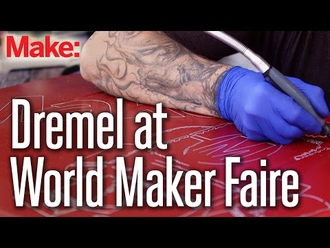 Dremel at World Maker Faire 2015 - UChtY6O8Ahw2cz05PS2GhUbg