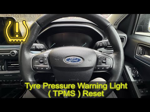 Hoe reset je de bandenspanningindicator van de Ford Focus?