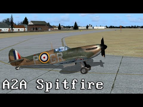 LGR - Trying to fly the Supermarine Spitfire Mk 1a by A2A Simulations - UCLx053rWZxCiYWsBETgdKrQ