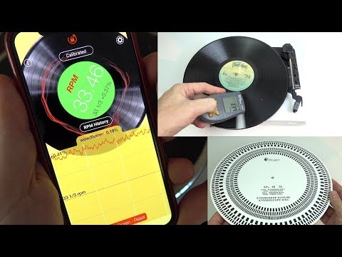 Measuring turntable speed the easy way - with the RPM app - UC5I2hjZYiW9gZPVkvzM8_Cw