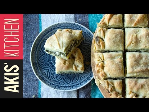 Greek Spinach Pie (Spanakopita) | Akis Kitchen - UCcbNHNmULeU1OoNylpPIRQQ