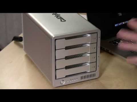 CalDigit T4 Thunderbolt 2 RAID Array Review (Mac only) - 4 bay thunderbolt external hard disk array - UCymYq4Piq0BrhnM18aQzTlg