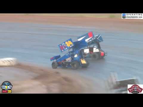 7.6.2024 GLLS A-Main Tri-City Motor Speedway - dirt track racing video image