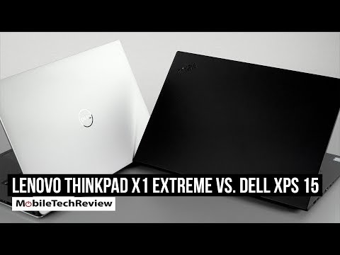 Dell XPS 15 vs. Lenovo ThinkPad X1 Extreme Comparison Smackdown - UCW6J17hZ_Vgr6cQgd_kHt5A