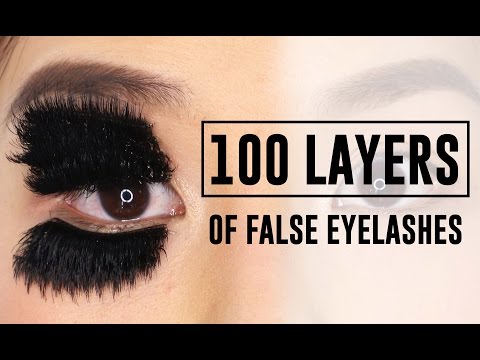 100 LAYERS OF FALSE EYELASHES!! WTF - TINA TRIES IT - UC0ng0jJflTuJBBH5DGvr1Pw