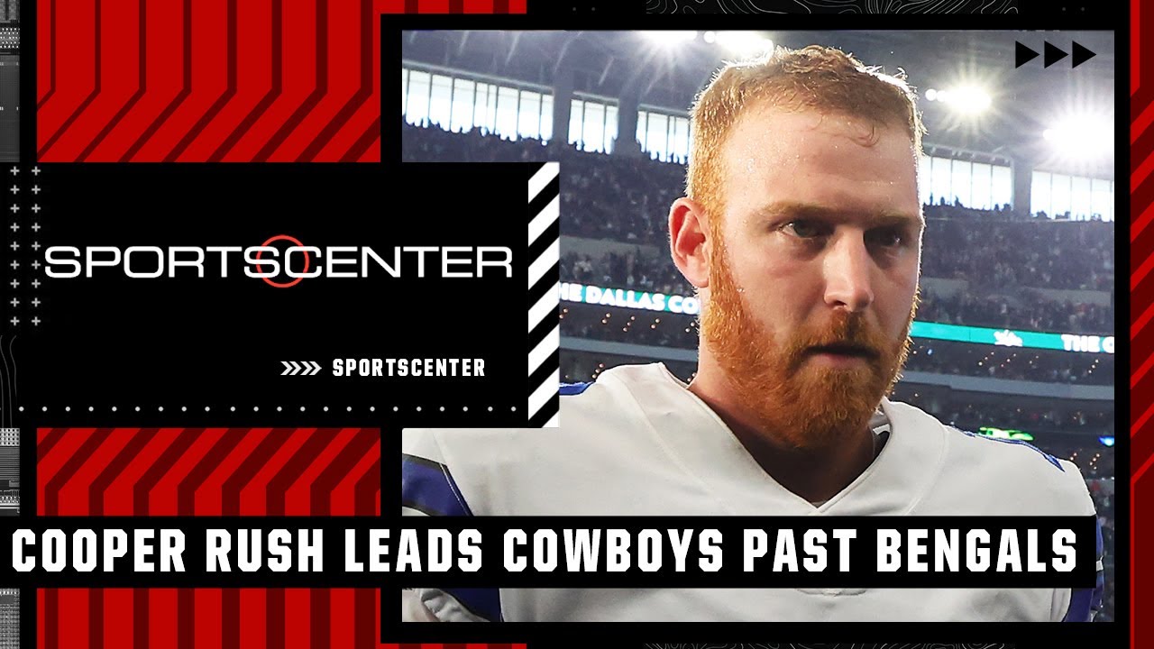 The Dallas Cowboys OFFENSIVE LINE was the difference-maker against the Bengals | SportsCenter