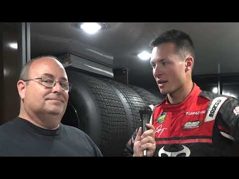 Spencer Bayston discusses his second-place finish at Williams Grove Speedway Friday night - dirt track racing video image