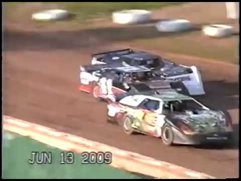 6/13/2009 Shawano Speedway Races - dirt track racing video image