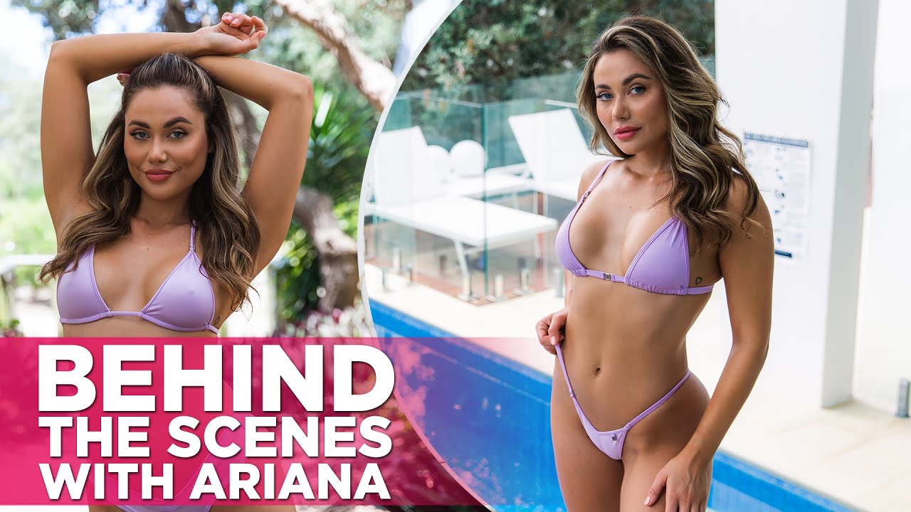 Poolside Vixen: Behind The Scenes With Alluring Ariana