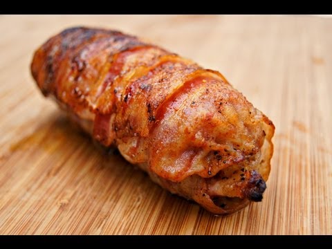 Bacon chicken pork sausage roll recipe for the BBQ a.k.a The PIG PECKER - Pitmaster X - UC_kARM8MBLDBxZQuZeYYQdQ