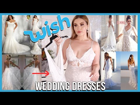 Trying on WISH APP Wedding Dresses!  - UCMpOz2KEfkSdd5JeIJh_fxw