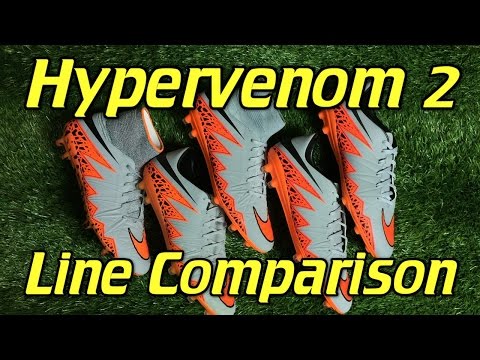 Nike Hypervenom 2 Line Comparison   Phantom 2 vs Phinish vs Phatal 2 DF vs Phatal 2 vs Phelon 2 - UCUU3lMXc6iDrQw4eZen8COQ