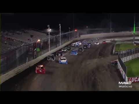 Knoxville Raceway Late Model Knoxville Nationals Highlights Night #1 / September 15, 2022 - dirt track racing video image