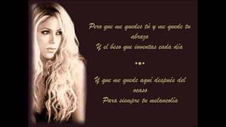 Shakira - Que me quedes tú Letra