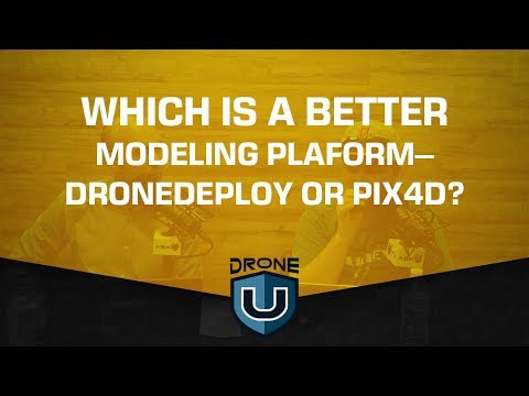 Which is a better modeling platform–DroneDeploy or Pix4D? - UCgJ5K7wWoFlnYC3e8eIxYrA