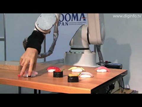 Sushi Robot and Patisserie Robot : DigInfo - UCOHoBDJhP2cpYAI8YKroFbA