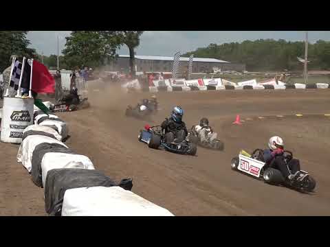📺 REPLAY TIME! 🔥 from the for the Sho Me Dents Show Me 50  PIMP 417 Outlaw Karting Association! - dirt track racing video image