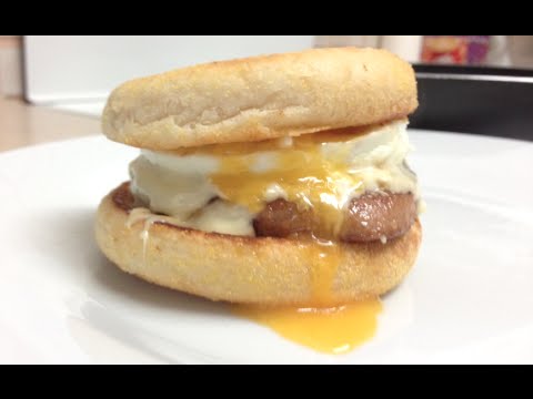 McDonalds SAUSAGE AND EGG McMUFFIN WITH CHEESE COPYCAT RECIPE - How To Make - Greg's Kitchen - UCGXHiIMcPZ9IQNwmJOv12dQ