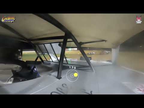 #27D Derek Henson - POWRI Super Stock - 8-1-2026 Lake Ozark Speedway - In Car Camera - dirt track racing video image