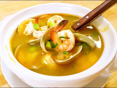 How to Cook Amazing Seafood Soup? CiCi Li - UC3ges6pYvt8Rd-Dpiphnt4g