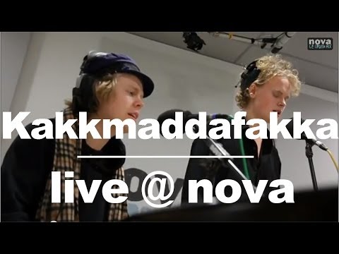 Kakkmaddafakka • Live @ Nova