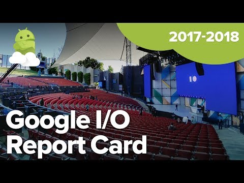 Google I/O Report Card [2017-2018] - UC-kFCSJLpxuJdgMnQz8Dvrg