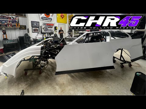 Late Model Bodies In Shop: Prepping For Final Races &amp; Thanking Fans for Gifts! - dirt track racing video image