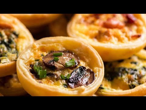 Mini Quiche - 4 ways!!