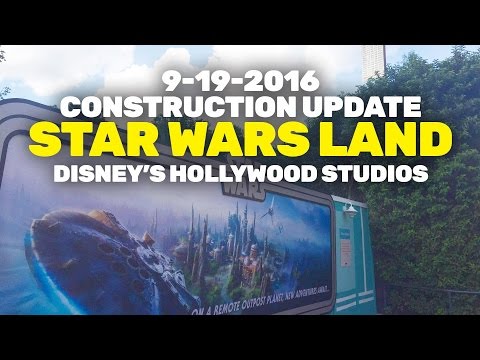 Construction Update: Star Wars Land at Disney's Hollywood Studios, Walt Disney World - UCYdNtGaJkrtn04tmsmRrWlw